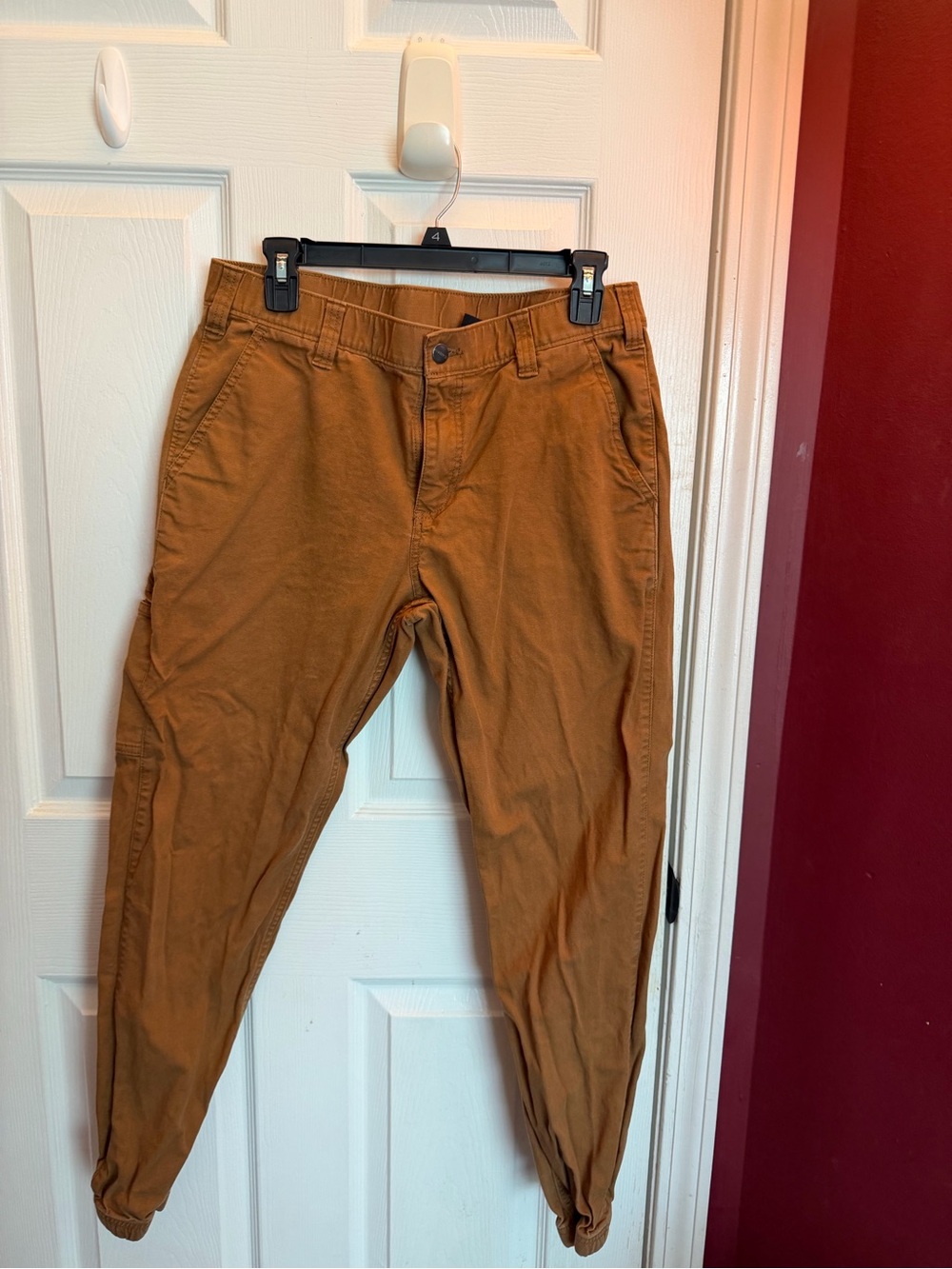 Carhartt Men's Brown Jogger Sweatpants